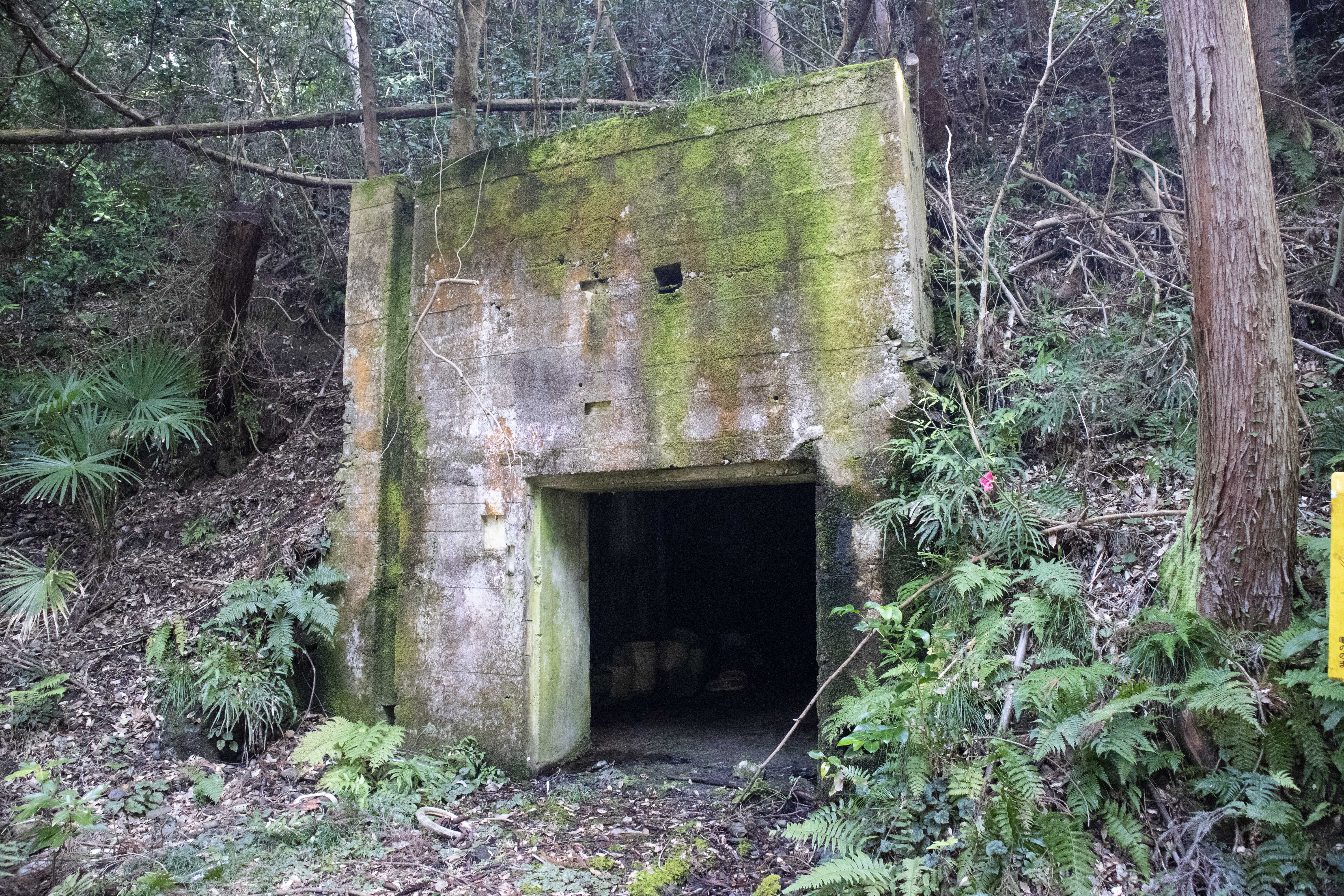 大社基地遺跡群の地下壕